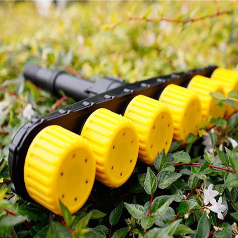 Tête d'Arrosage Multifonction - Pour Jardin, Potager et Pelouse - 5 buse de pulvérisation réglable - pour lavage de voiture (1/3)