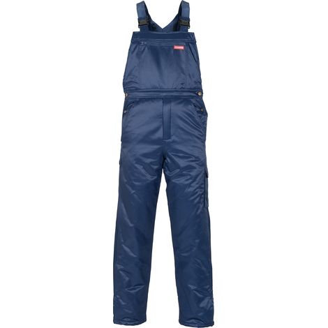 Planam Kälteschutzlatzhose Piloten Outdoor Gletscher 0371 Gr. 2XL marine (1/5)