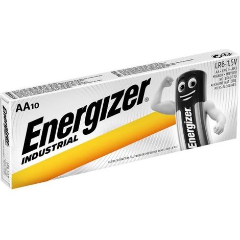 Energizer Battery Industrial (AA LR06 Alkaline (10 battery/ blister) 1,5V