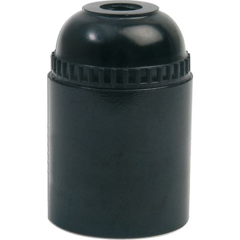 Portalámpara Termoplástico Negro E-27 SIMON IL552910