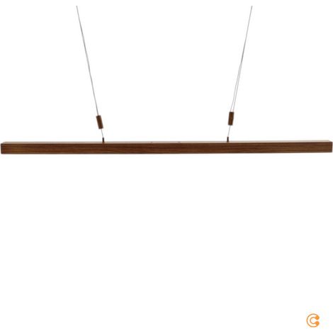 [GEBRAUCHT] B-Ware Paul Neuhaus LED Hängelampe Pendelleuchte Adriana Touchfunktion dimmbar Holzdeko (1/2)