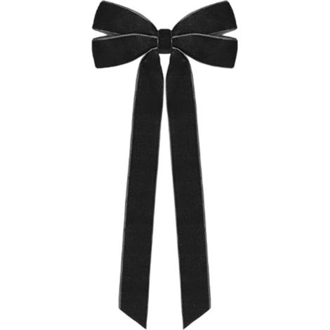 Bow En Velours - 45 x 20 cm - Décor Intérieur Et Extérieur Pour Couronnes Portes Fenêtres Clôtures - Lot De 1 (1/5)