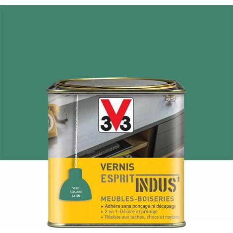 Vernis Esprit Indus' V33 Vert Square Satin 0,75 L (1/3)