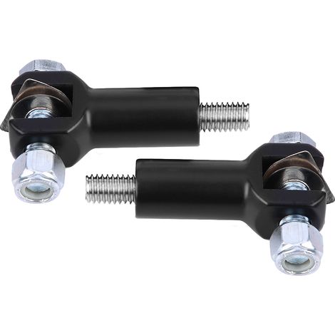 GARRYFIZH Kit de fixation pour repose-pieds passager (1 paire) pour Softail 2000-2006, noir (1/5)