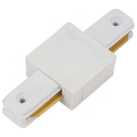 Union carril recta ensamblable Blanco