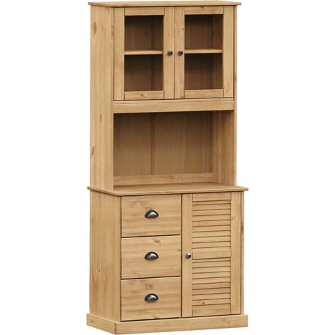 Maison Exclusive - Buffet haut VIGO 78x40x175 cm bois massif de pin
