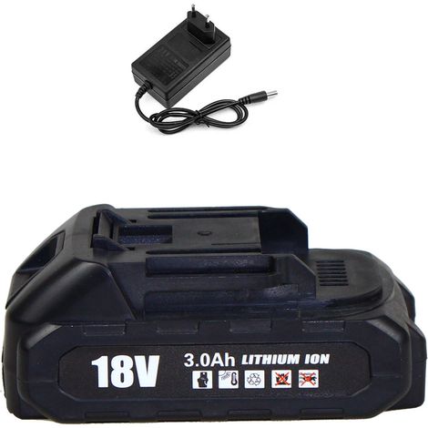 1 batterie 3000 mAh + chargeur, convient uniquement aux outils de notre magasin. (1/4)