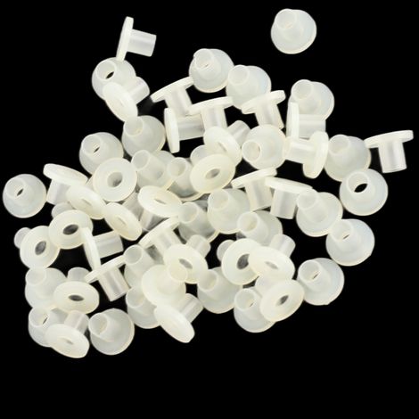 100 rondelles isolantes en plastique pour transistors (TW-10) (1/5)