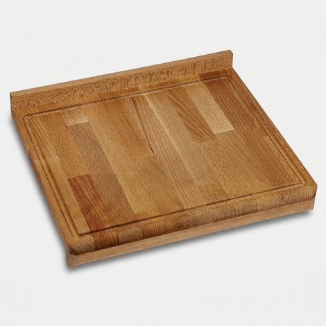 Buchenholz-Schneidebrett 40x36cm für Küche Bisetti (1/2)