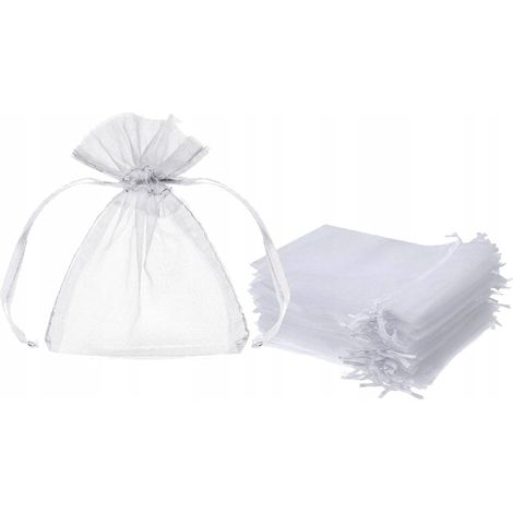Weiße Organzabeutel, 10 Stück, 1 Packung. (1/2)