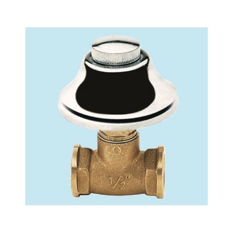 Rubinetto incasso cappuccio 1/2" in ottone stampato – Art. 340 – uso impianti idraulici domestici – ITAP (1/2)
