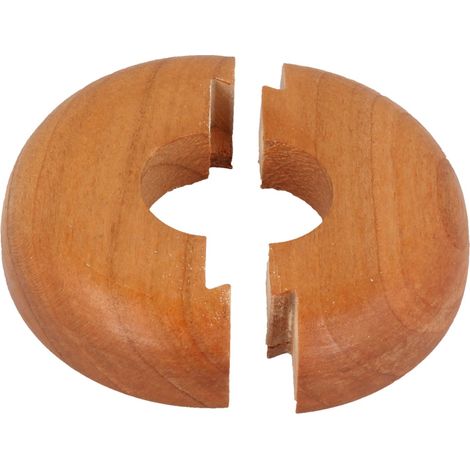 STEDO Echtholz-Einzelrosette - Kirsche - Loch: 22 mm x Aussen: 50 mm (1/2)