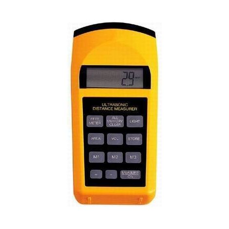 Distanziometro/Misuratore di distanza ad ultrasuoni con laser - Mod. C