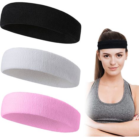 Bandeau De Sport - Absorption Transpiration - Pour Course Yoga Fitness - Lot De 1 (1/5)