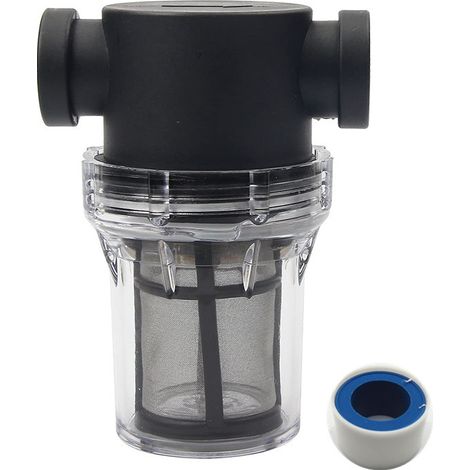 Filtre à sédiments en acier inoxydable (maille 40) — Raccord 1/2 pouce filtration polyvalente et très efficace (1/4)