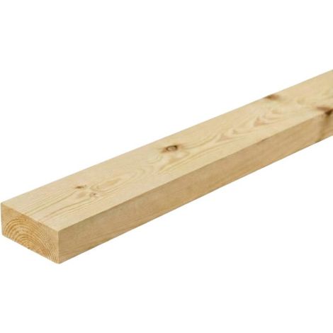 50mm x 100mm PAR Softwood Timber (4'' x 2'') Finish 44mm x 94mm - 1 Metre