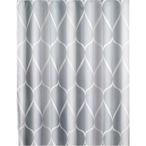 Rideau De Douche - Polyester Imperméable Anti-moisissure - Pour Salle De Bain Cabine Ou Baignoire - 180 X 180 Cm Ou 180 X 200 Cm - 1 Pièce (1/5)