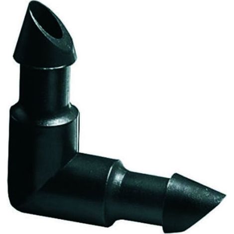 Raccordo di giunzione a 90° per microirrigazione - IPIERRE - (5178) - 5 bl
