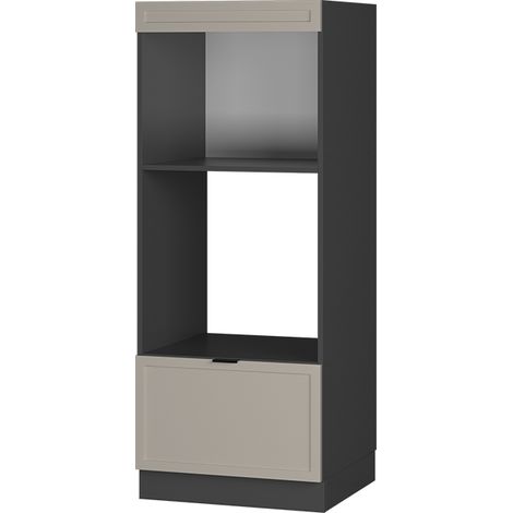 Armoire micro-ondes Fame-Line, GrisBeige, 60cm ouvert, Vicco