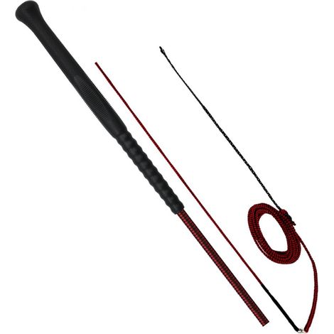 Fouet à poils longs et anatomiques avec un manche de 180 cm de long