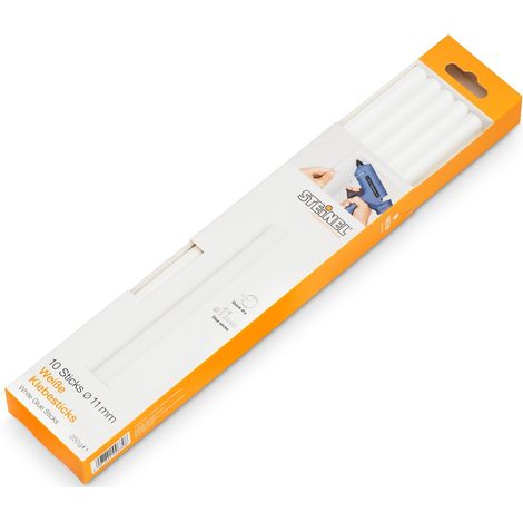 Steinel 006808 Stick colla a caldo 11 mm 250 mm Bianco 250 g 10 pz. (1/4)