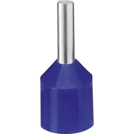 Embout simple d'extrémité de câble Phoenix Contact AI-XL 2,5- 8 BU 3201929 2.5 mm² x 8 mm partiellement isolé bleu 100 (1/2)