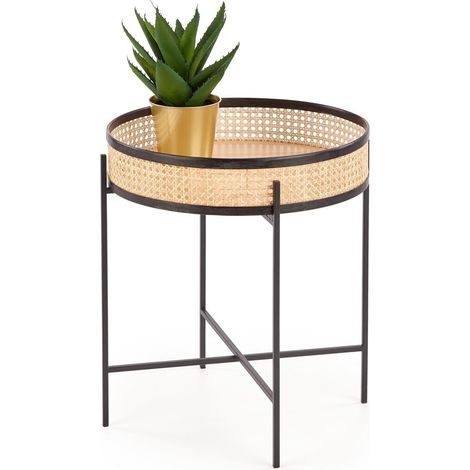 Mesa auxiliar Houston 650 , 55x0x0cm, Diámetro: 50, Aglomerado laminado, Redonda (1/5)