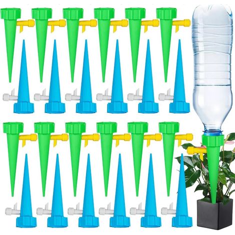 Set mit 24 automatischen Bewässerungssprinklern, Automatisches Pflanzenbewässerungssystem - Bewässerung leicht einstellbar - Ideal für Gärten und Topfpflanzen. (1/5)