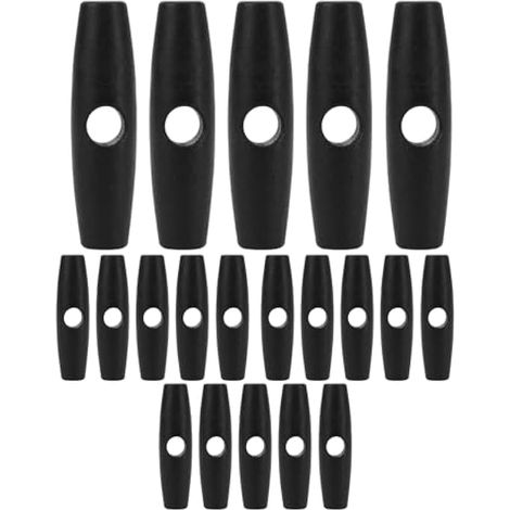 Lot de 20 butées à bascule intérieures de tente – Boucles pour auvent de camping, tente, sac de sport, mouches enroulables (1/5)