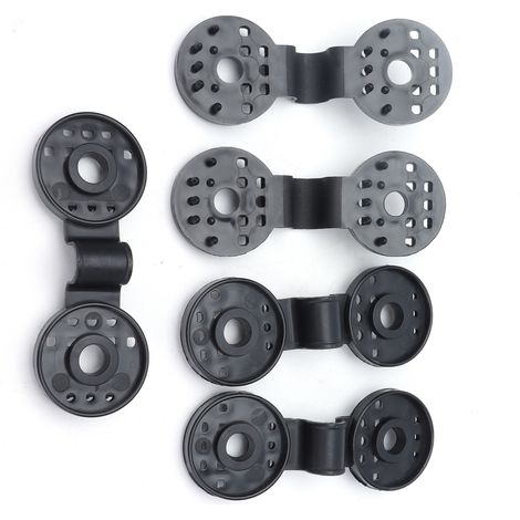 Lot de 20 clips de fixation noirs pour filet d'ombrage, attaches pour toile d'ombrage, pinces pour serre, outils et accessoires (1/5)
