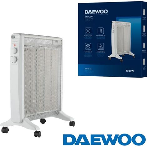 Radiador micatérmico daewoo 2000w