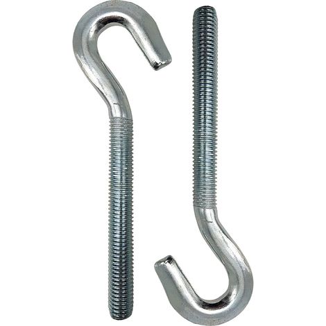 Vite a gancio M8, lunghezza filo: 60 mm, ideale per il fissaggio e la sospensione.
