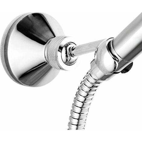 Cyslmuk – Support mural pour douchette orientable 360° – Cuivre poli – Installation facile – Convient aux pommeaux de douche et bidets (1/5)