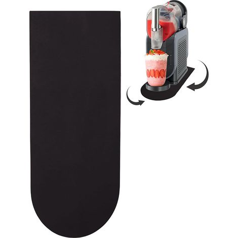 Tapis de glissement en caoutchouc pour smoothie maker, facilitant le déplacement du smoothie maker sur le plan de travail Tapis de g (1/4)