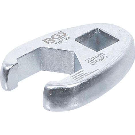 Llave cuello de cisne bgs cromado 23 mm 12 5 mm