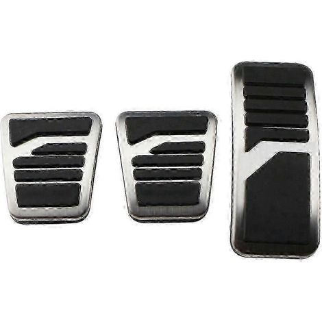 Pédales de voiture de qualité supérieure pour Mitsubishi Pajero Sport Challenger Montero Outlander ASX Lancer : pédales de frein, d'embrayage et d'accélérateur antidérapantes (3 pièces). (1/5)