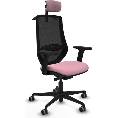 Piqueras y Crespo D036G2H Chaise de Bureau Rose Confort Optimal