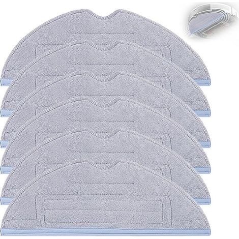 Paños de fregona para aspiradora T8/T8plus, repuestos, almohadillas lavables y reutilizables, 6 unidades. (1/5)
