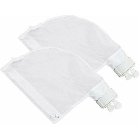 Sacs de Nettoyage Piscine - Nylon Tissé - Maille Fine - Compatible Polaris 280 480 K13 K16 - Lot de 2 (1/5)