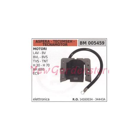 Bobina accensione ASPERA per motori LAV BV  BVL BVS  TVS TNT  H30 H70  AH600 ECV 005459