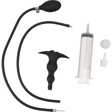 Lavement anal gonflable en silicone souple et flexible, système d'irrigation pour douche, professionnel pour femmes, usage domestique, type 1 (1/5)