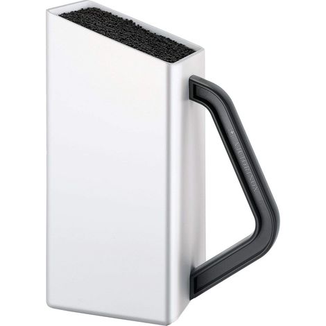 Victorinox Swiss Classic Ceppo portacoltelli senza contenuto, per riporre i coltelli, design compatto, bianco (1/5)