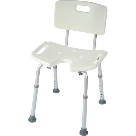 Chaise de douche New Bora - Gris