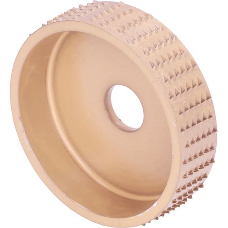 Wolframkarbid-Holzschleifscheibe, 75-mm-Winkelschleiferzubehör, Holzscheibe zum Grob- und Formschleifen, Schnitzwerkzeug (1/5)