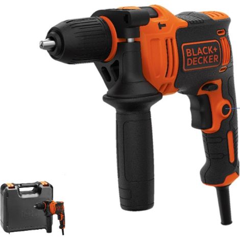 Black & Decker 710w Hammer Drill Percussion Drill 13mm Chuck Cased BEH710K-GB (1/4)