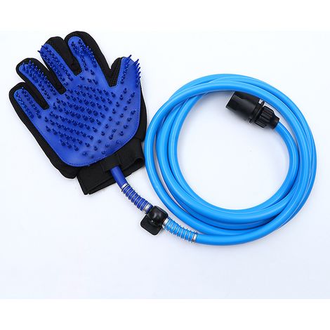 PET Bath Massage gloves Five fingerhood jet d'eau de nettoyage brosse de bain (1/5)