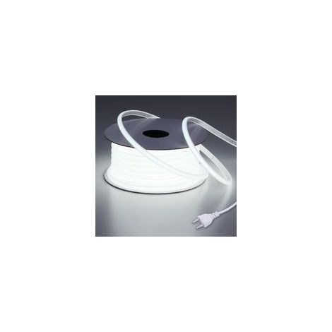 Ruban LED COB 220V étanche IP65 10M 6000K blanc froid – Flex découpable pour chantiers et espaces extérieurs – 800 lm/M (1/5)