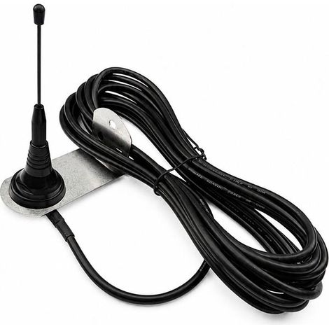 Antenna Esterna Con Staffa Cavo 5 Metri Accordata Per 433 Mhz GENIUS 6100012