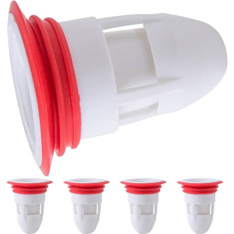 5 filtres pour siphon de sol bouchon anti odeurs joint d