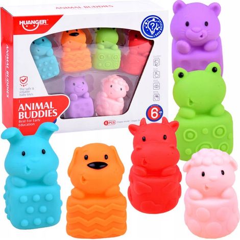 Badetiere aus Gummi, Wasserspielzeug ZA2955 (1/5)